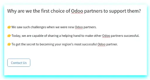 Odoo Partner Support